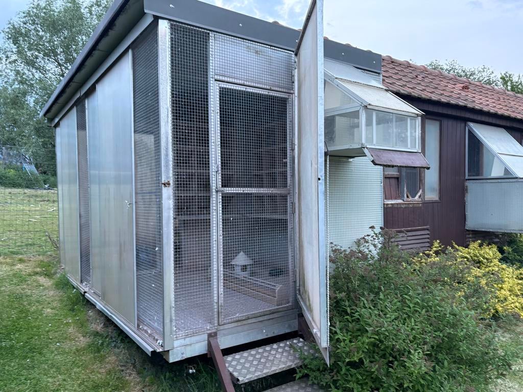 Volière, Animaux & Accessoires, Enlèvement, Aluminium, Volière
