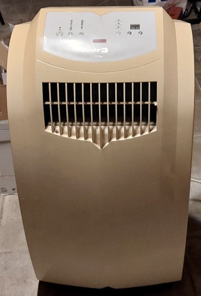 Climatiseur mobile, Refroidissement et Déshumidification, Enlèvement, Utilisé, Télécommande