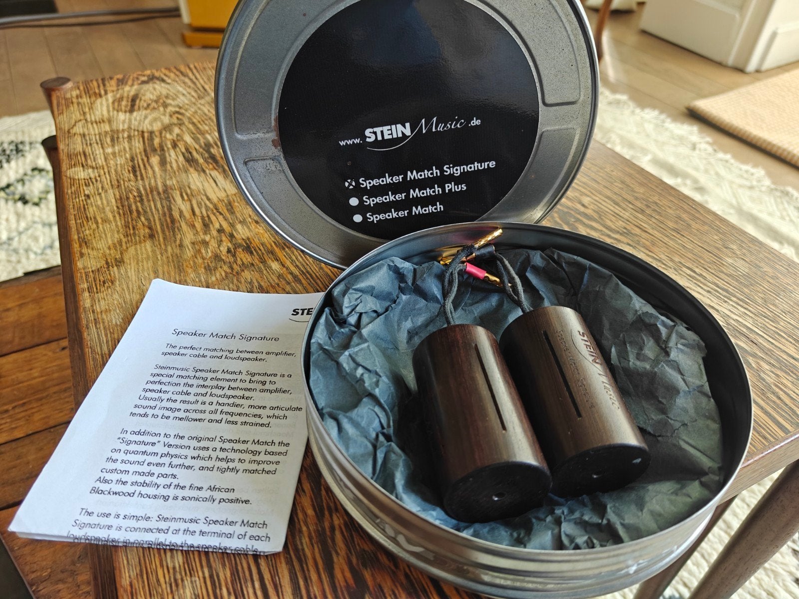 Speaker Match Signature (Stein Music), Enlèvement ou Envoi, Comme neuf