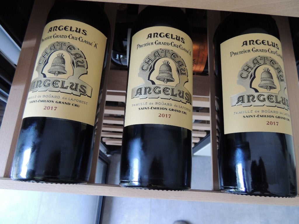 Chateau Angelus Premier Grand Cru 2017, Collections, Vins, Pleine, Comme neuf, Enlèvement, Vin rouge