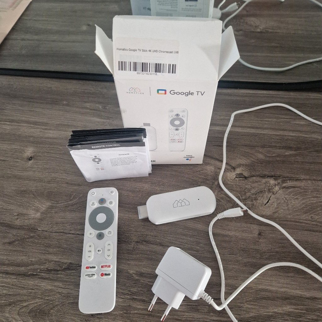 Google Chromecast, Envoi, Comme neuf, Sans disque dur