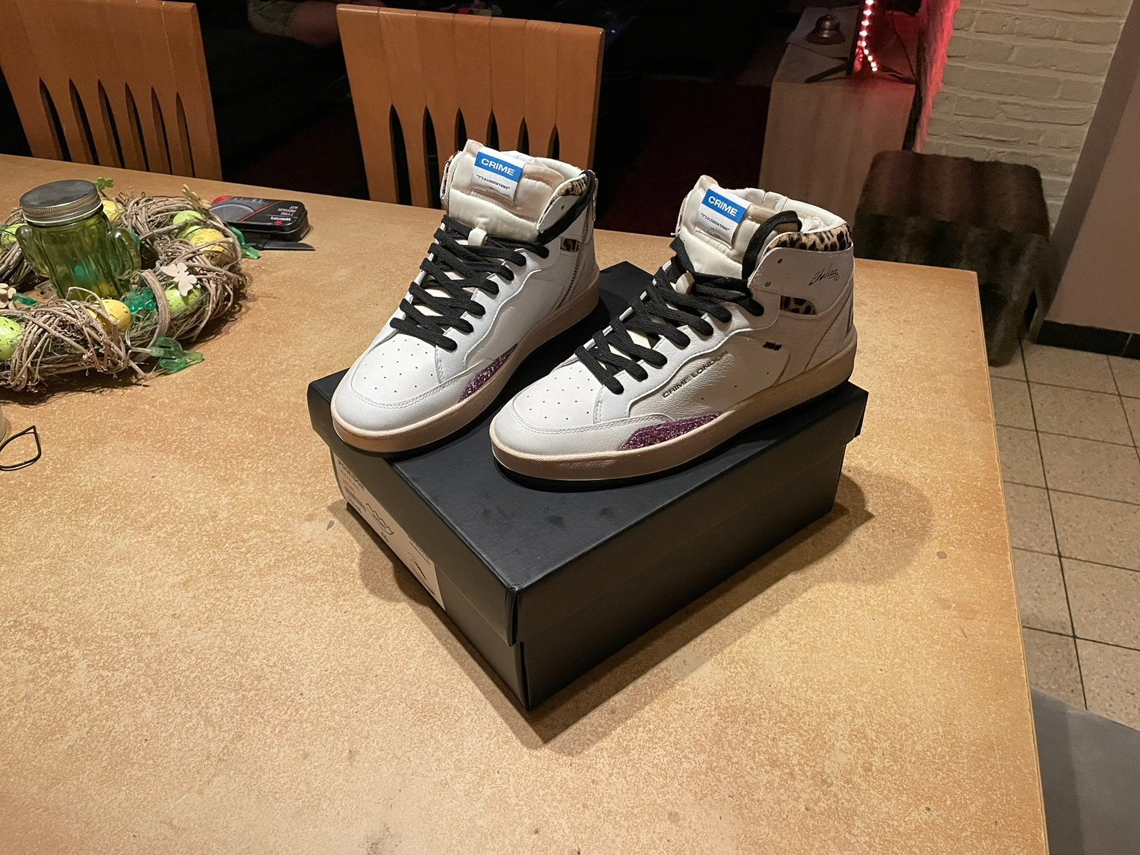 Nouveaux sneakers haux de crime london, Neuf, Enlèvement, Blanc, Baskets