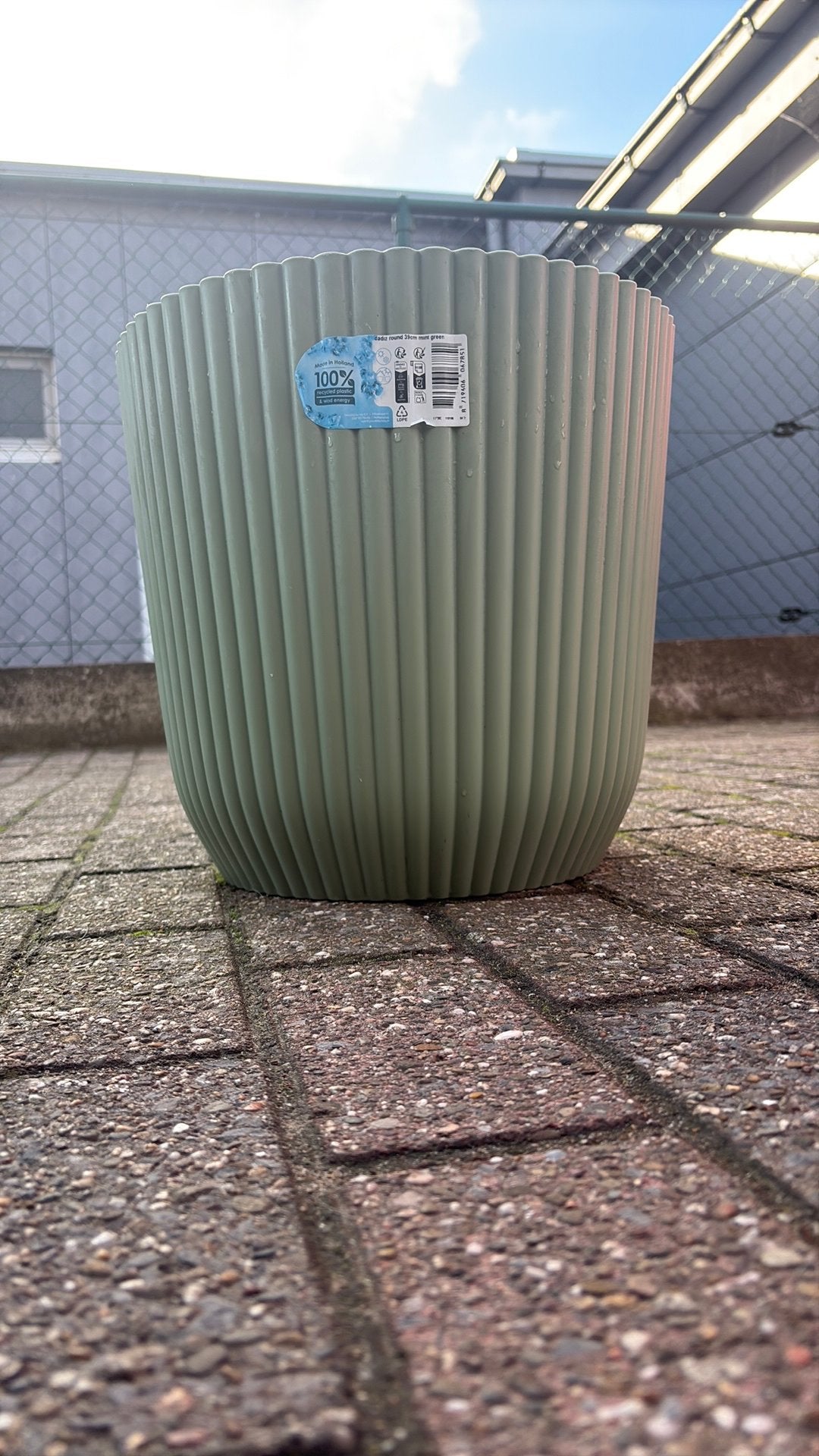 Bloempot, Ophalen, Zo goed als nieuw