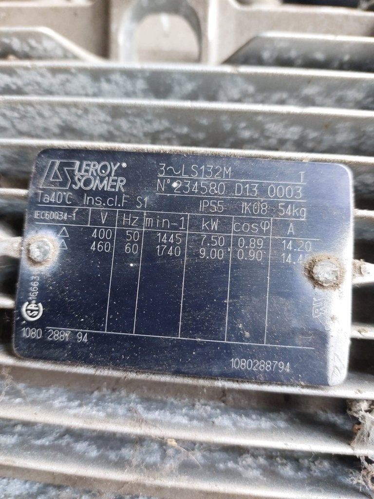 Compressor atlas copco, Bricolage & Construction, 25 à 100 litres, Enlèvement, Utilisé, 6 à 10 bars