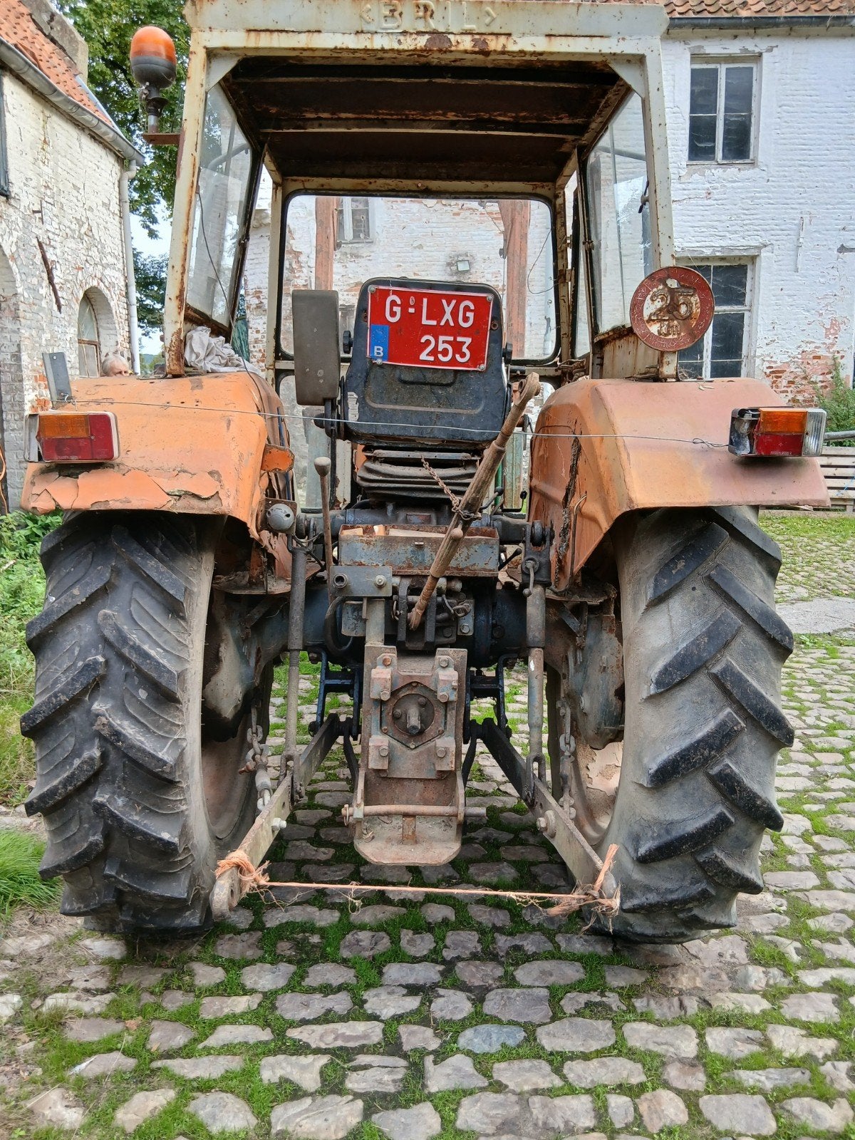 tracteur Fiat 750, Ophalen, Fiat