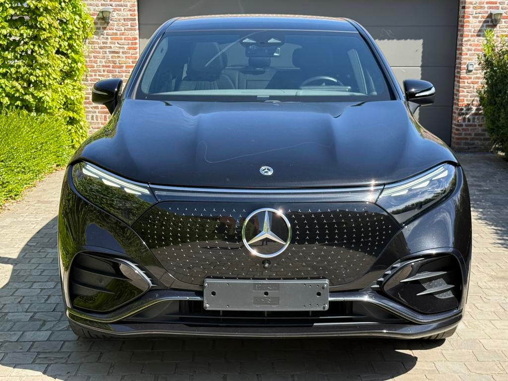 Mercedes-Benz EQS SUV 450 4MATIC AMG Line | FULL OPTIE, Auto's, Automaat, Zwart, Leder, 5 zetels
