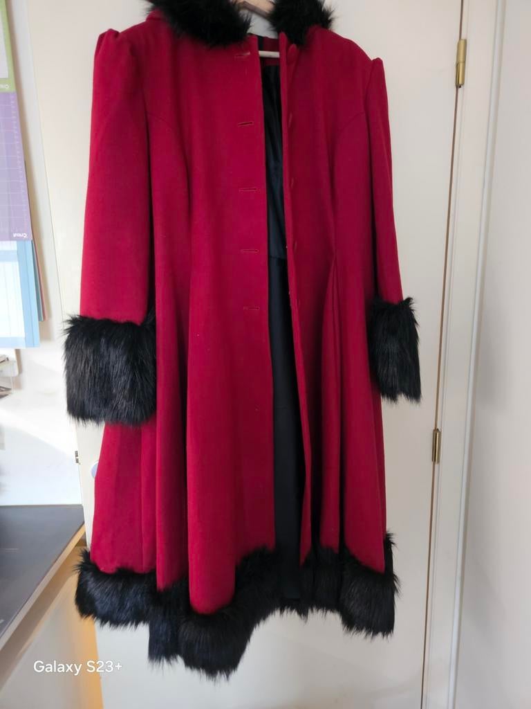 Hell bunny elvira coat 3xl .., Kleding | Dames, Maat 46/48 (XL) of groter, Ophalen of Verzenden, Zo goed als nieuw, Hell bunny