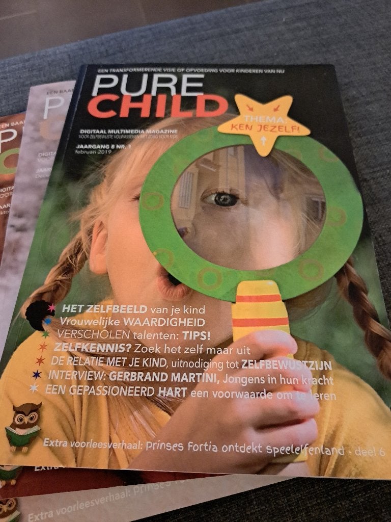 Tijdschriften Pure Child 2019, Ophalen, Gelezen, Lichaam en Geest