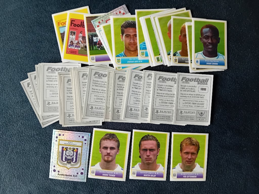 panini stickers Football 2004, Enlèvement ou Envoi, Neuf, Plusieurs autocollants