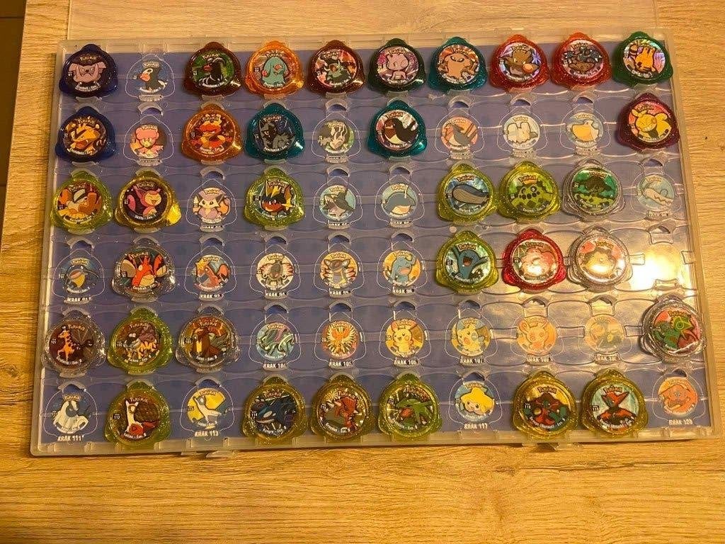 84 Pokémon Panini Kraks, Ophalen of Verzenden, Zo goed als nieuw, Overige typen