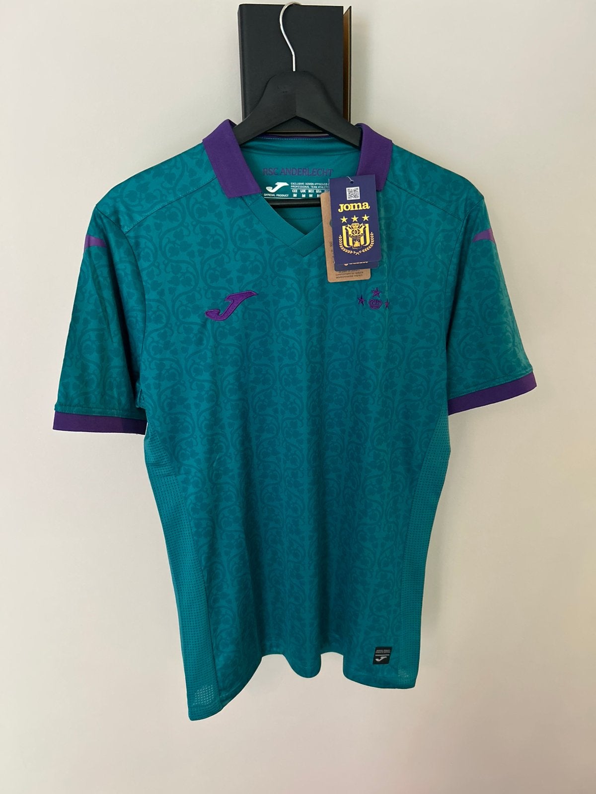 RSC Anderlecht Maillot Third 2024/2025, Sports & Fitness, Taille M, Enlèvement ou Envoi, Neuf, Maillot