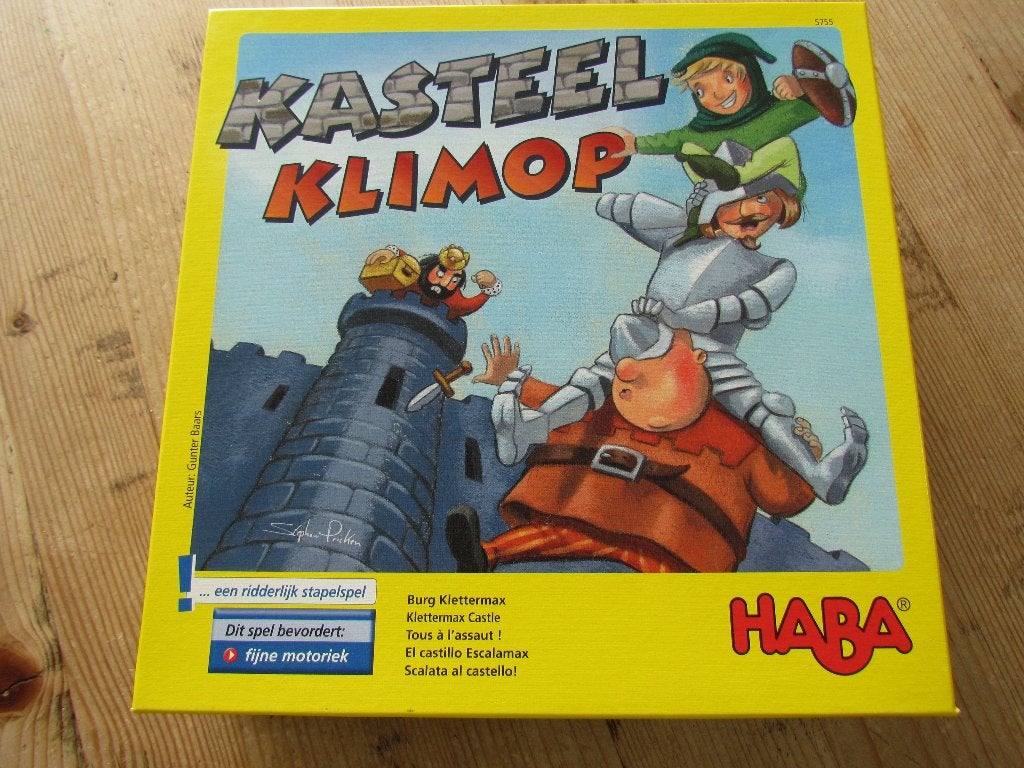 Gezelschapsspel 'Kasteel Klimop' van Haba, Hobby en Vrije tijd, Ophalen, Zo goed als nieuw, Haba