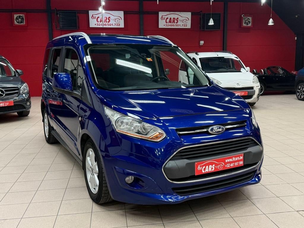 1.0 EcoBoost Titanium (EU6)**MOTOR PROBLEEM**START, Auto's, Voorwielaandrijving, Euro 5, Stof, Blauw