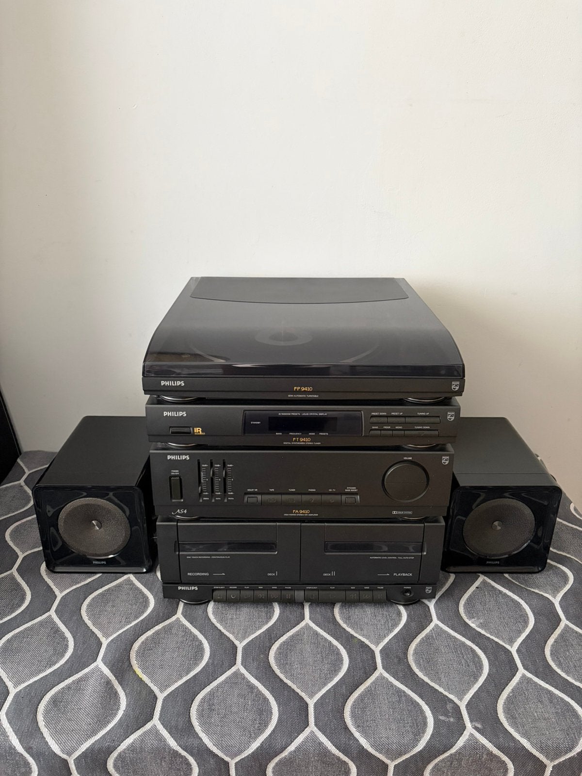 Chaîne Hi-Fi Vintage Philips AS 9410, Enlèvement, Utilisé