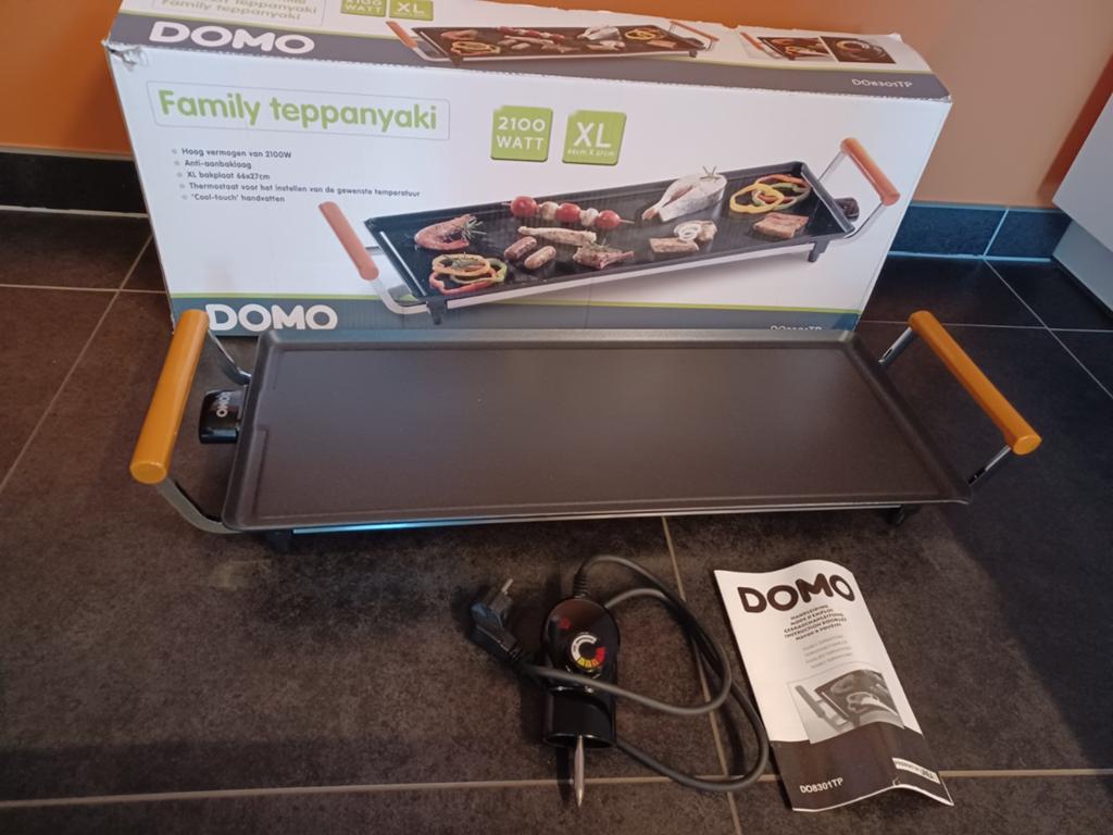 Teppanyaki XL family
(DOMO), Enlèvement
