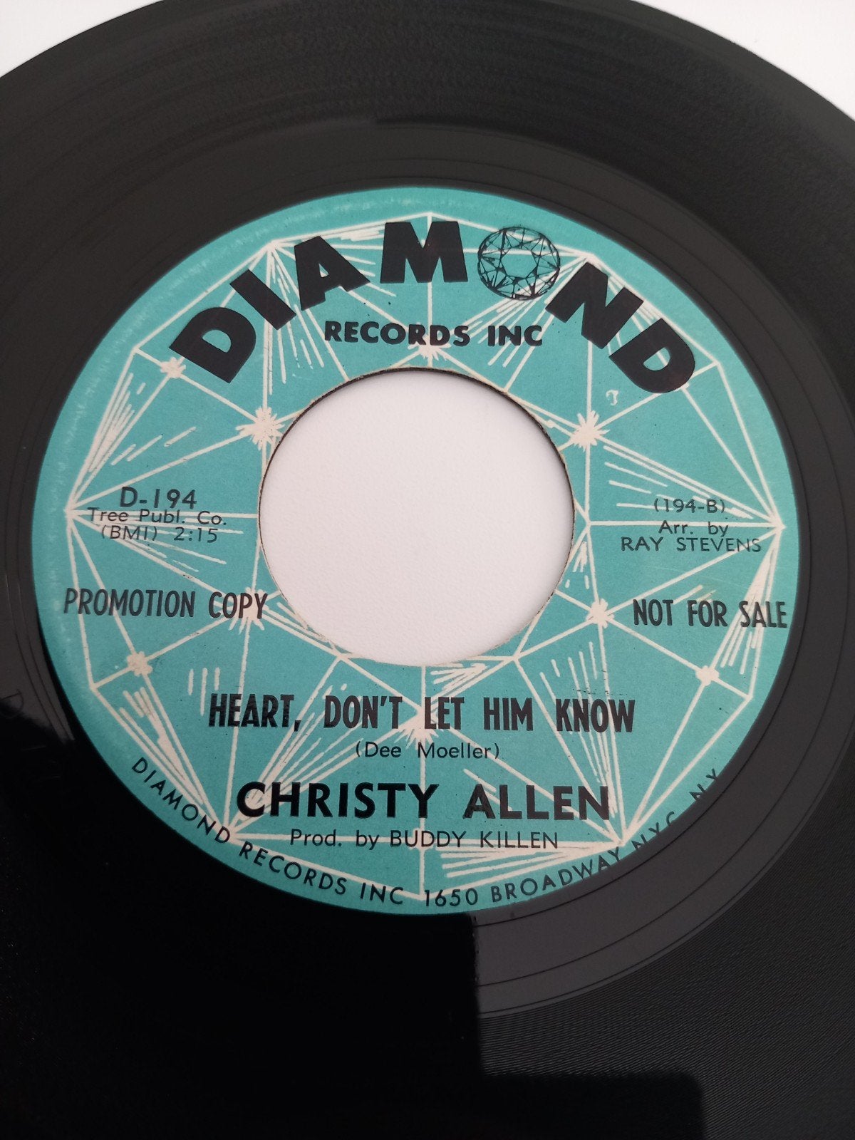 CHRISTY ALLEN. 60S OLDIES USA 45T