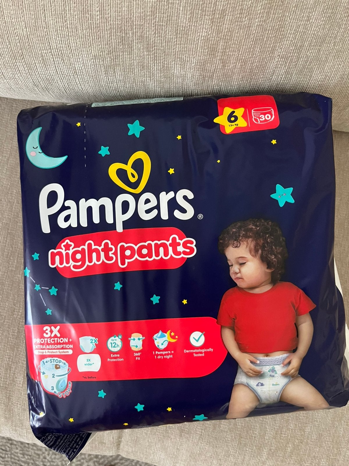 Pampers night pants maat 6 (30 stuks), Kinderen en Baby's, Ophalen, Nieuw