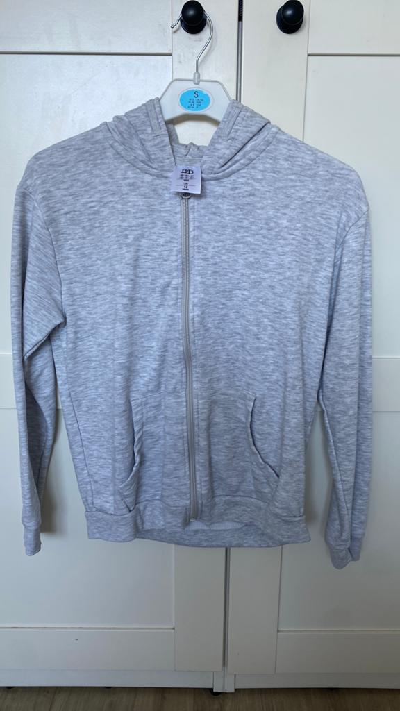 Gilet avec tirette nv taille 152 /12 ans, Ophalen, Zo goed als nieuw, Wit