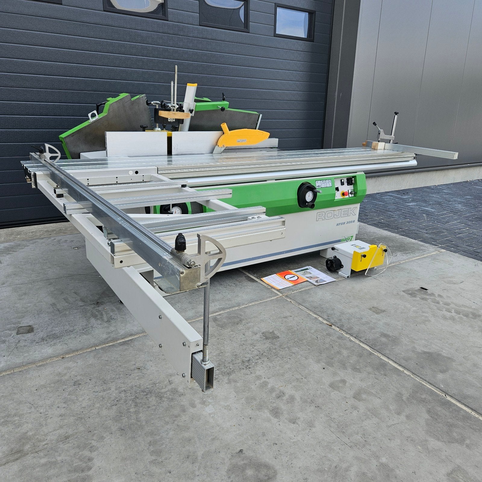 Rojek combinatiemachine 5in1 *** 410mm schaafbank, Articles professionnels, Machines & Construction | Travail du bois, Enlèvement ou Envoi