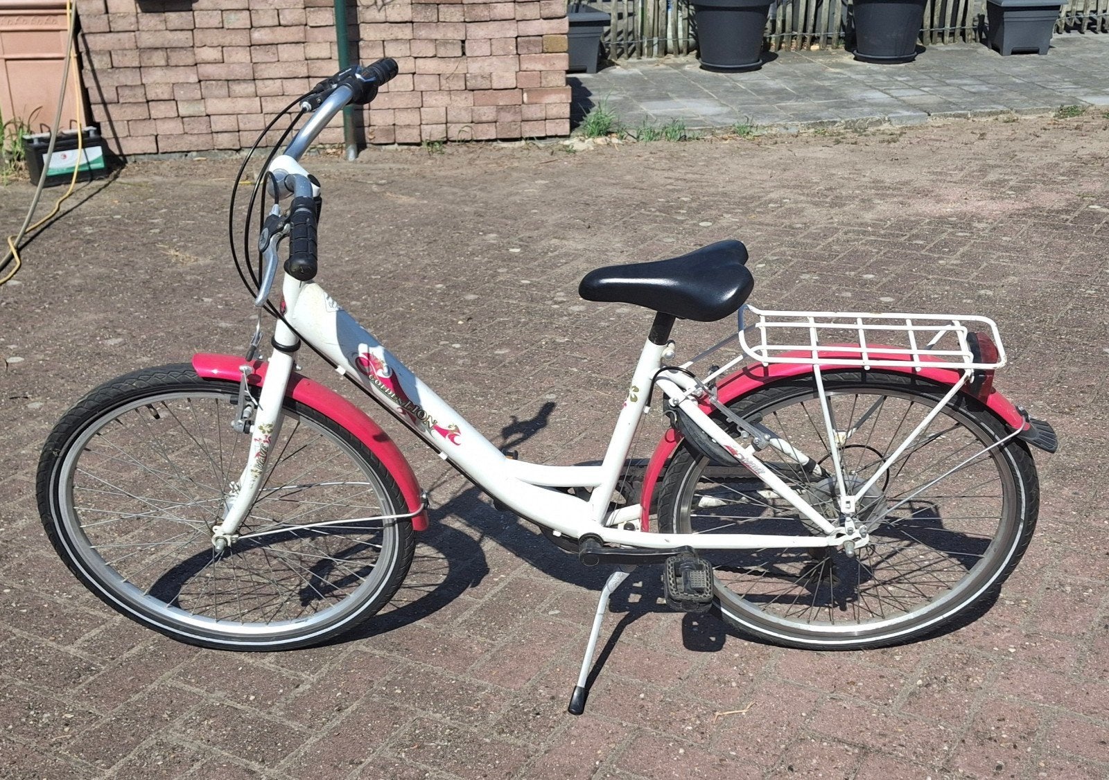 Kinderfiets meisjes, Fietsen en Brommers, Ophalen, Gebruikt, 24 inch, Versnellingen