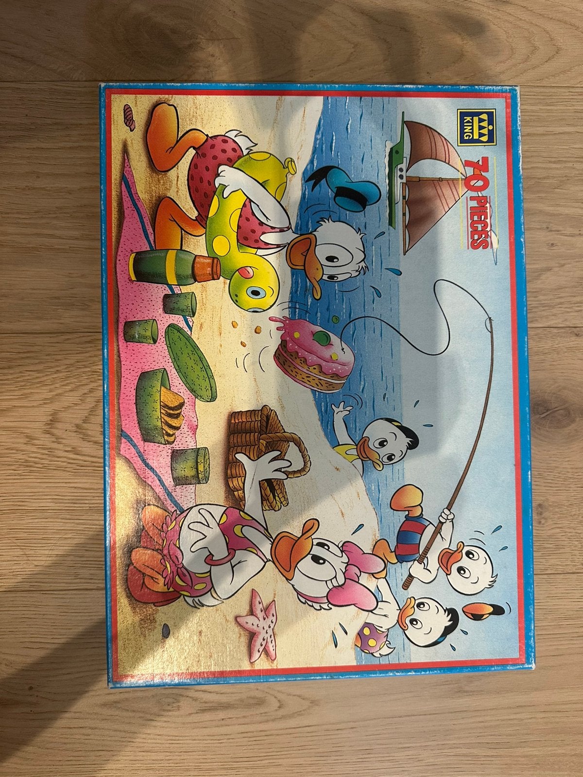 Walt Disney puzzel 70 stuks, Ophalen of Verzenden, Meer dan 50 stukjes, Gebruikt, 2 tot 4 jaar