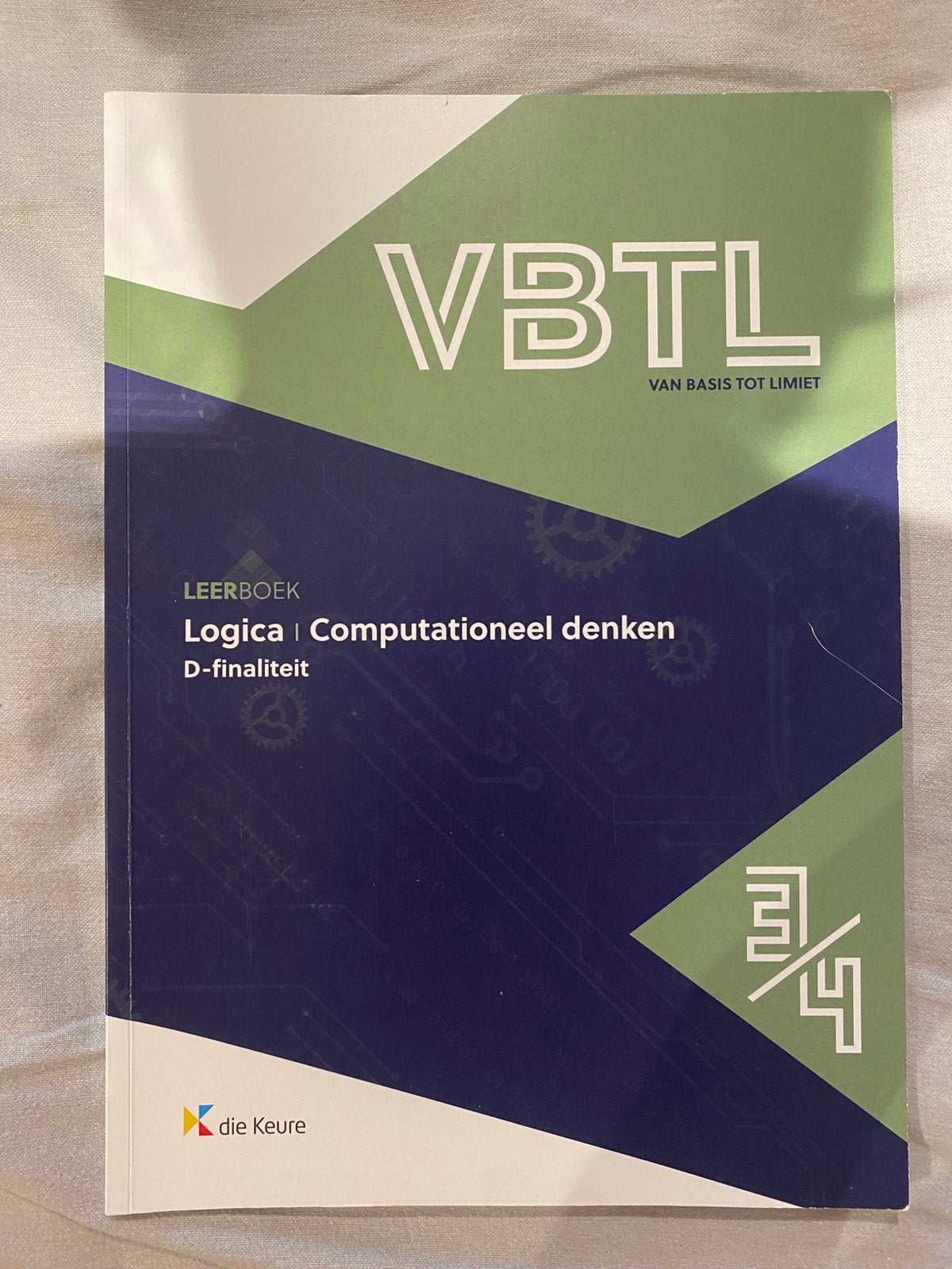 leerboek logica & computationeel denken (VBTL 3/4)(2021), Boeken, Ophalen, Zo goed als nieuw, ASO, Wiskunde A