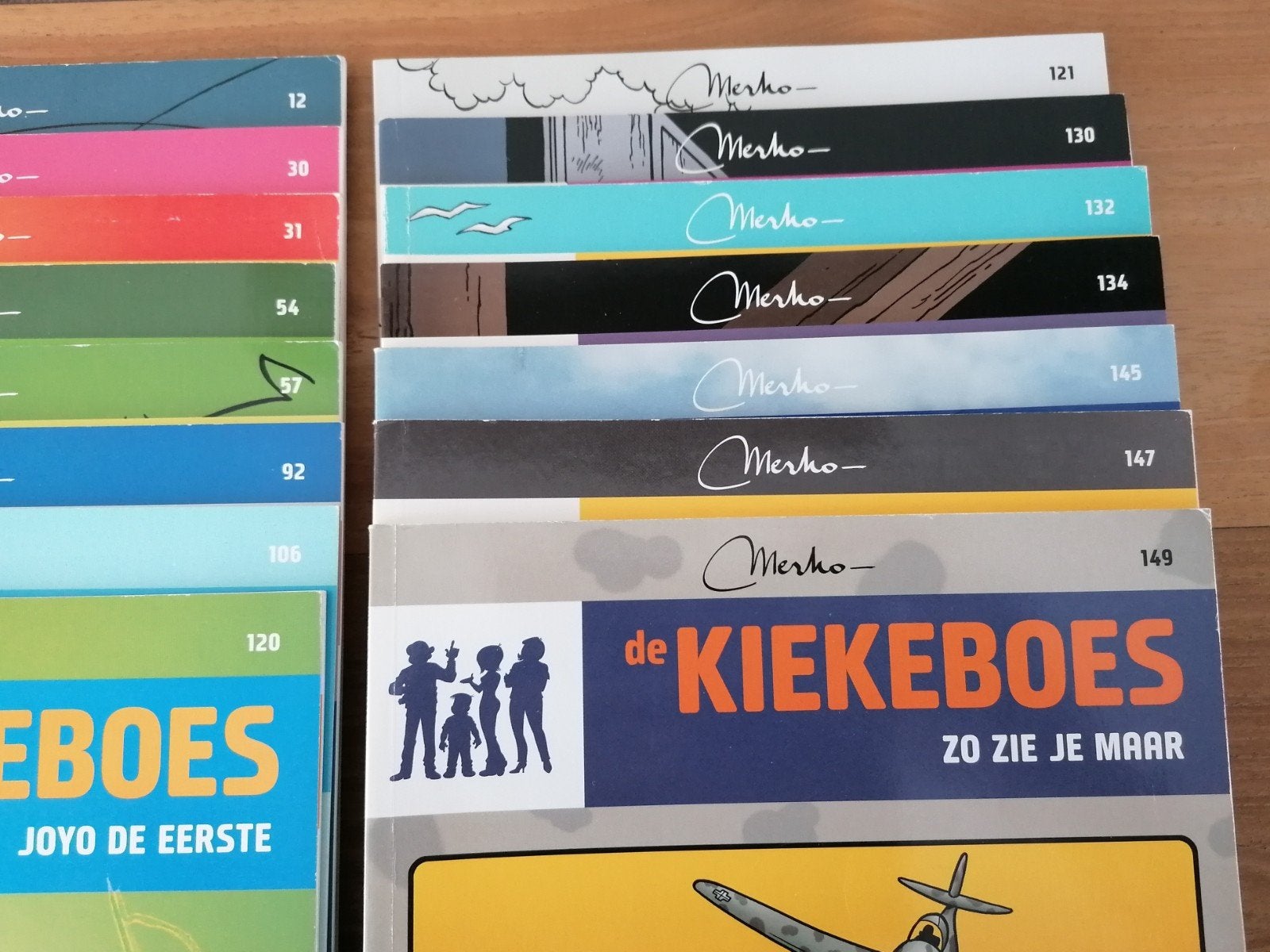Mooie kiekeboe's strips + 1 Collecters strip 2012, Ophalen