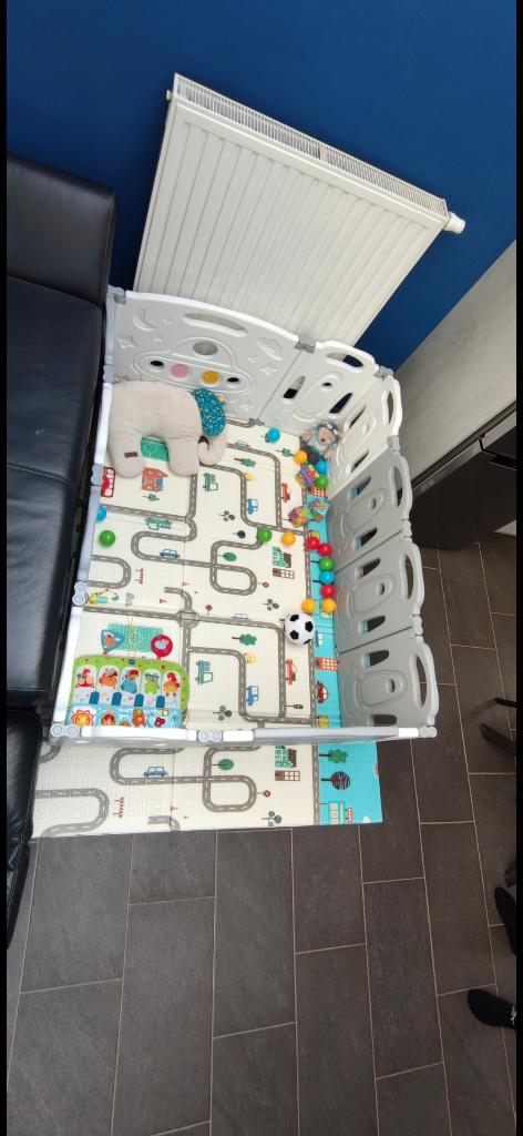Parc XXL bébé, Kinderen en Baby's, Babyparken, Gebruikt, Rechthoekig, Ophalen