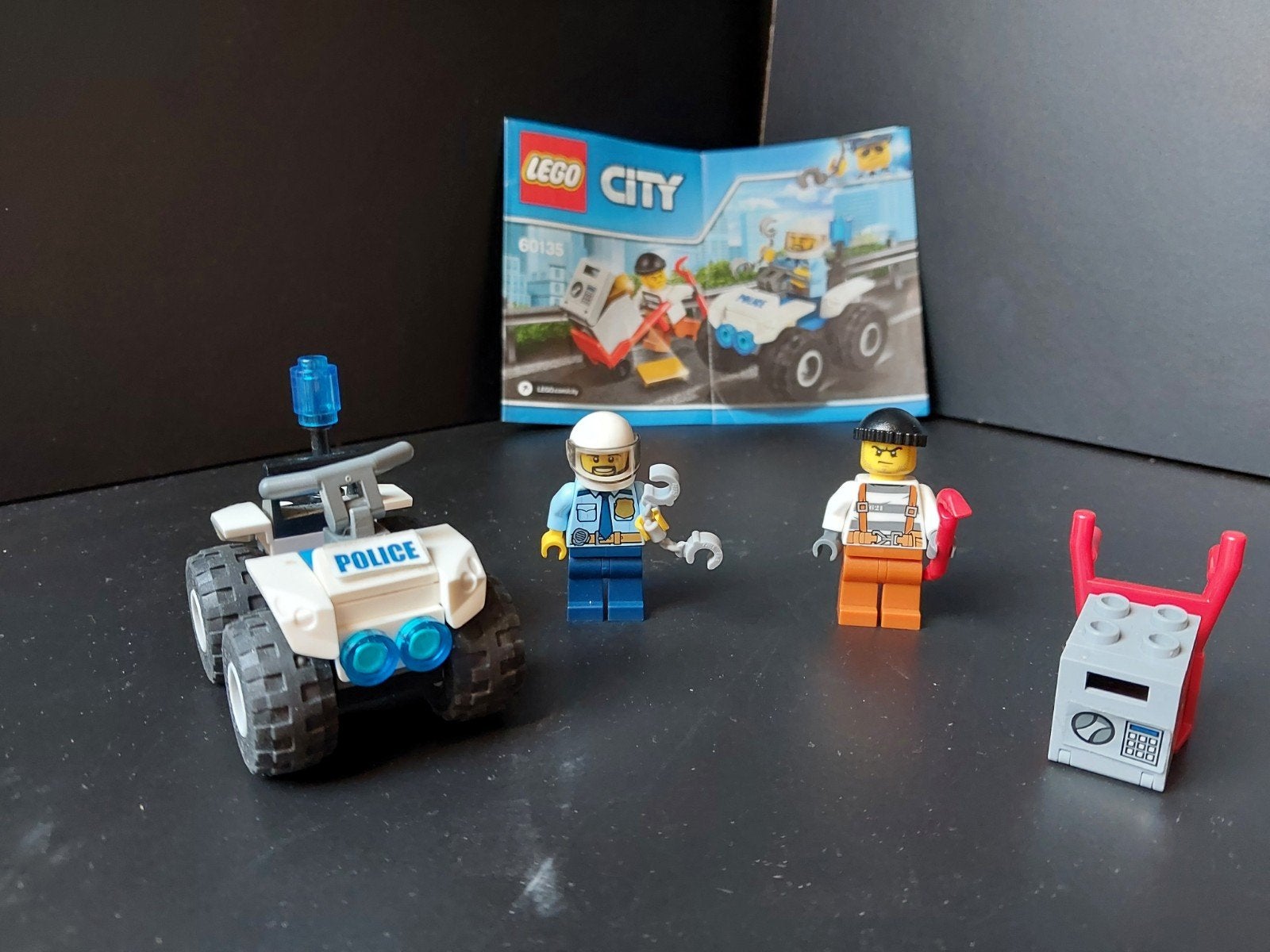 Lego city Atv arrestatie., Ophalen, Compleet, Lego, City