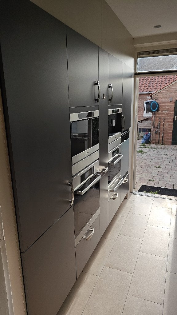 Miele Inbouwset: Koffiemachine & Stoomoven 2 Warmhoudlades!, Elektronische apparatuur, Ophalen, Koffiemachine, Zo goed als nieuw