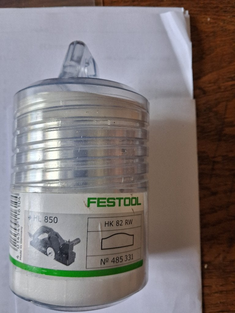 schaafkop en schaafmes festool, Doe-het-zelf en Bouw, Gereedschap | Handgereedschap, Ophalen, Nieuw, Festool
