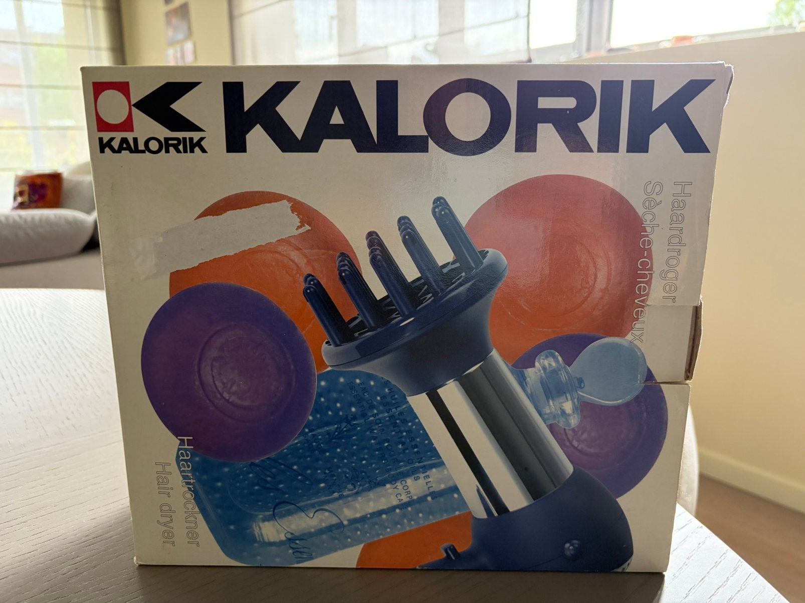 Driedelige nieuwe haardroger. Nooit gebruikt. Kalorik., Elektronische apparatuur, Ophalen of Verzenden, Zo goed als nieuw