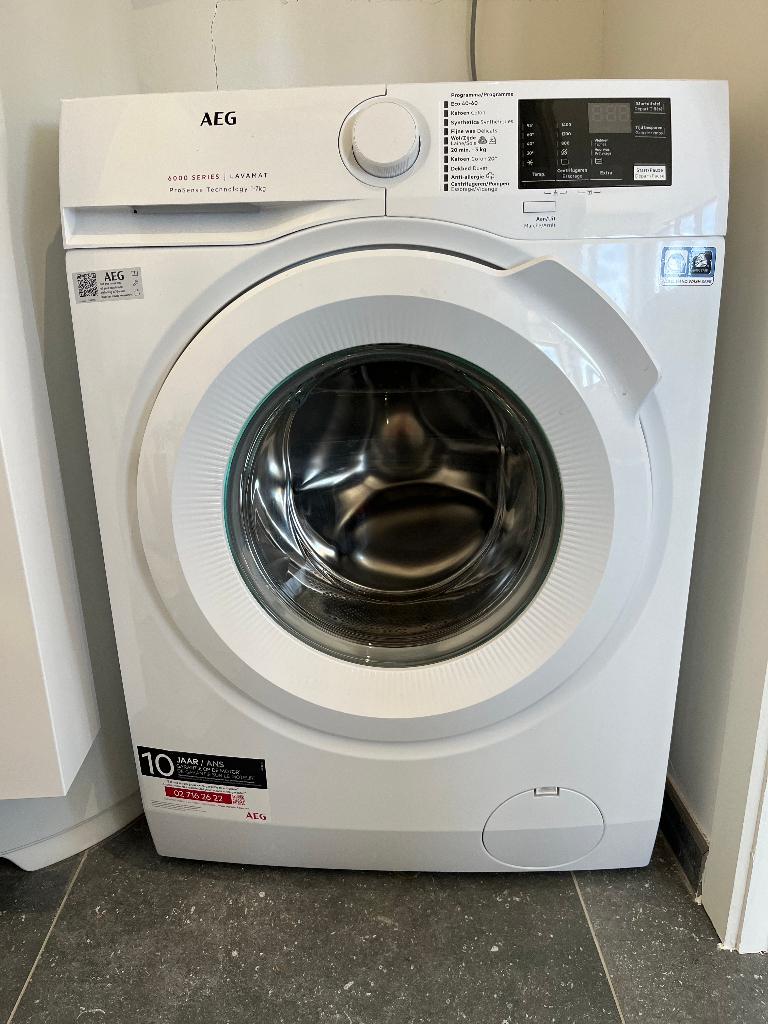 6000 serie ProSense Wasmachine 7 kg, Elektronische apparatuur, Ophalen, Minder dan 85 cm, Zo goed als nieuw, Voorlader