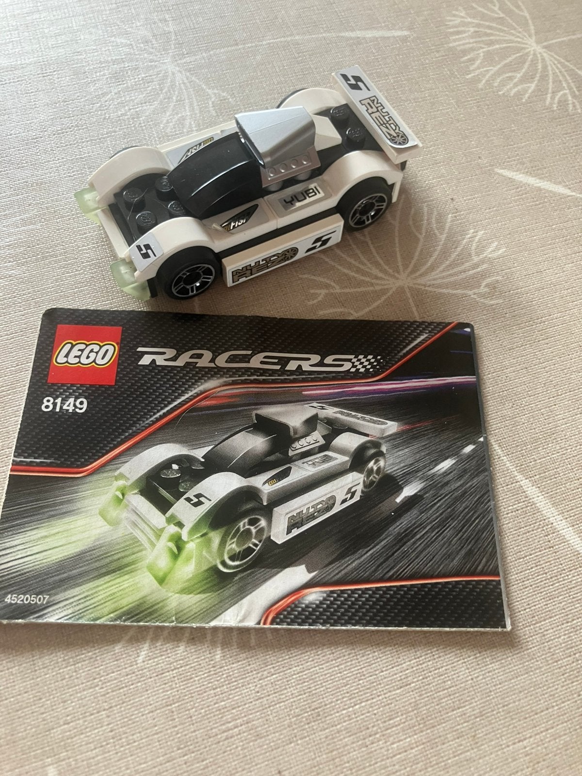Lego racers 8149 midnight streak, Ophalen, Gebruikt, Lego, Racers
