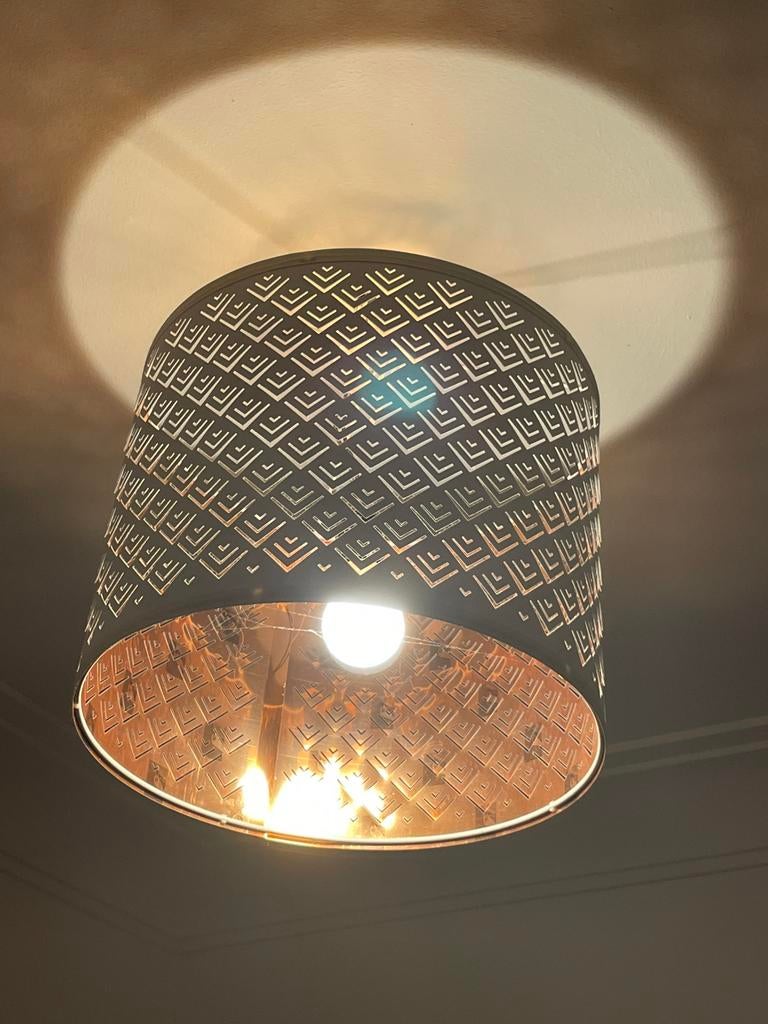 IKEA Nymo witte kroonluchter, Huis en Inrichting, Ophalen, Zo goed als nieuw, Minder dan 50 cm