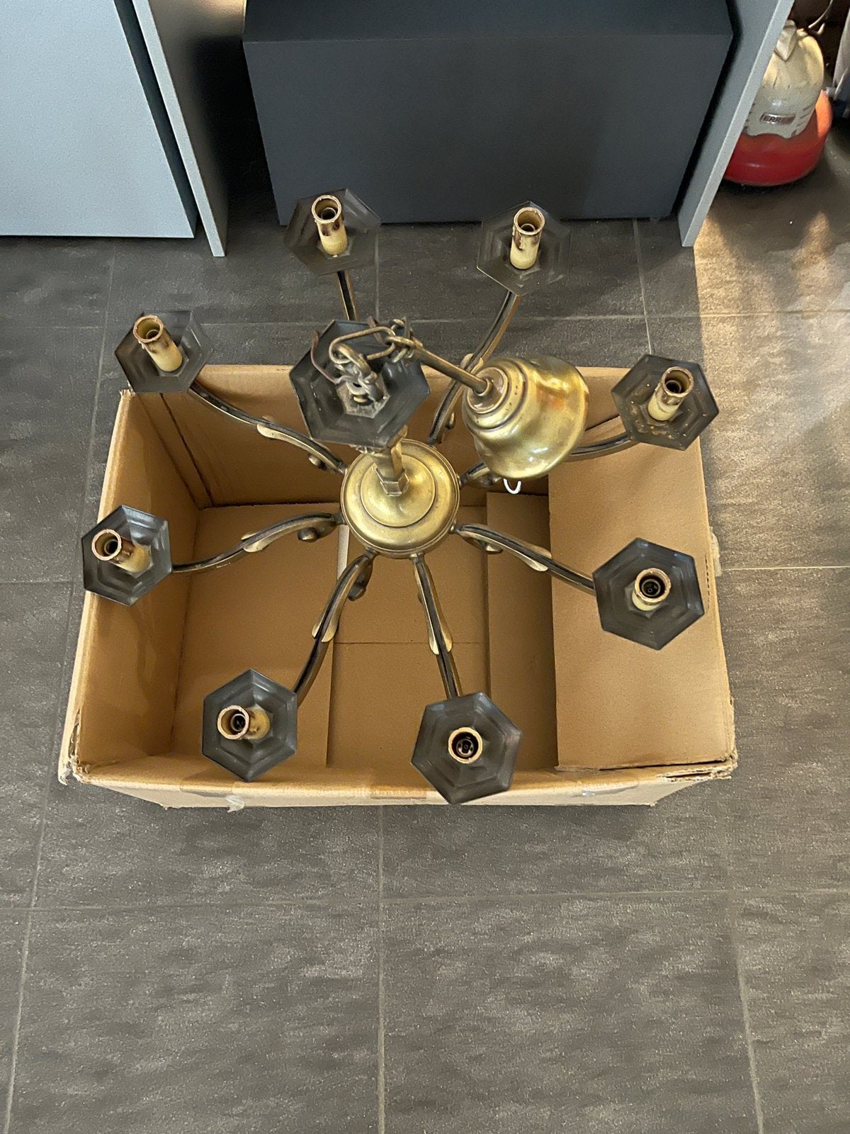 Luster retro, Ophalen, Nieuw, Overige materialen