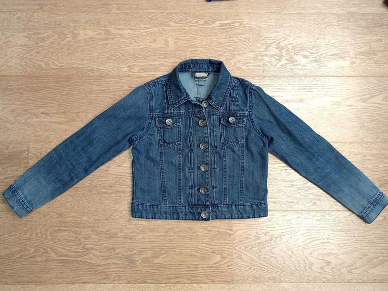 NEXT - veste en jean fille - taille 140 (10 ans), Enlèvement, Utilisé, Fille