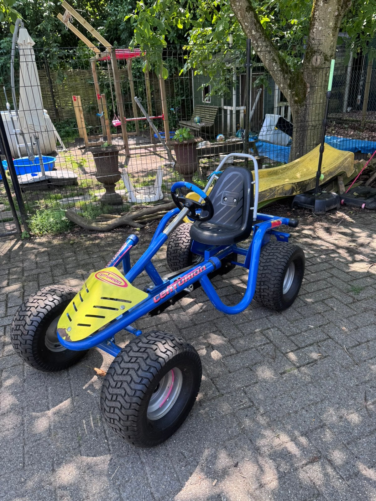Centurion Mammout Go-Cart met aanhanger en tweede zitje, Ophalen, Gebruikt, Mammoet, Duozit