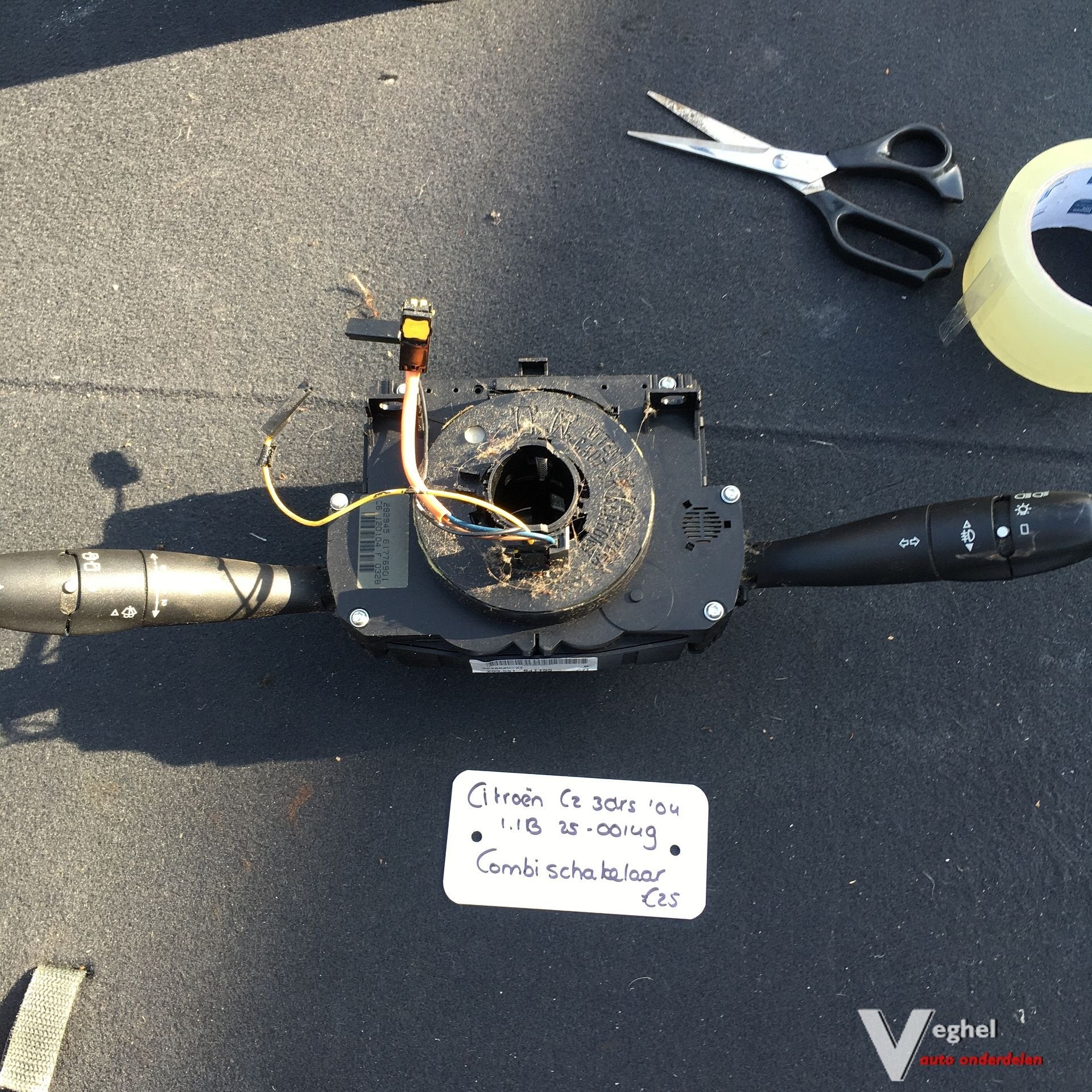 Citroen C2 3drs 1.1 Benzine 2004 2500149  Stuurkolom combisc, Gebruikt, -, -, Ophalen of Verzenden