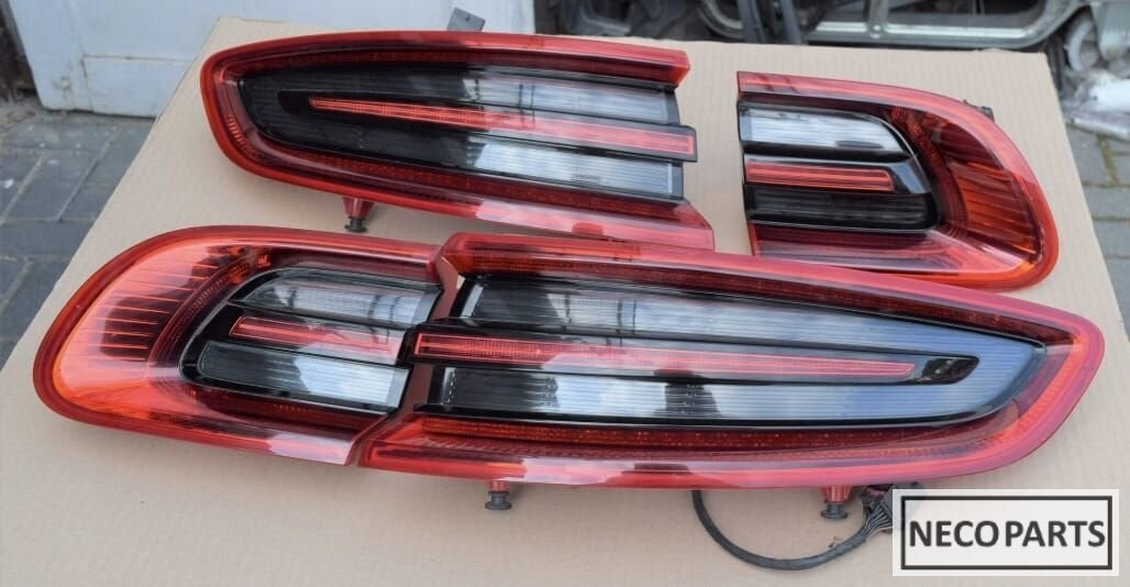 PORSCHE MACAN 95B LED ACHTERLICHT ALLE ONDERDELEN LEVERBAAR, Gebruikt, -, -, Porsche