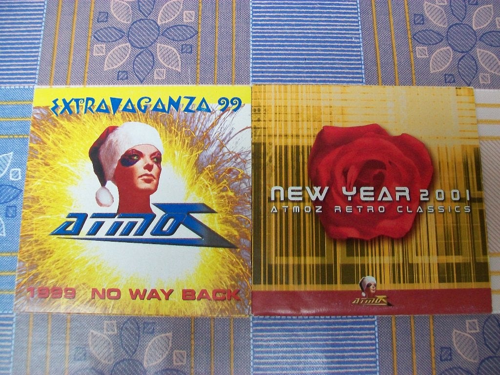 Atmoz - Extravaganza 99 - New Year 2001 - Discotheek - Retro, CD & DVD, CD | Dance & House, Enlèvement ou Envoi, Utilisé, Techno ou Trance