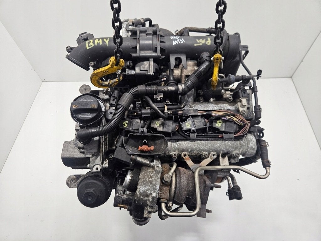 Moteur BMY Complet VW TOURAN JETTA GOLF, Envoi, Utilisé, Skoda