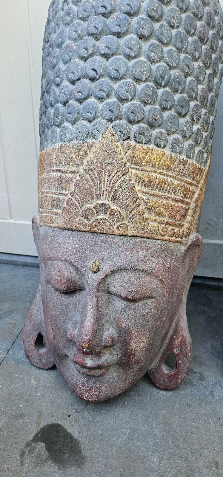 Têtes de bouddha tibétain 2 pièces, Enlèvement