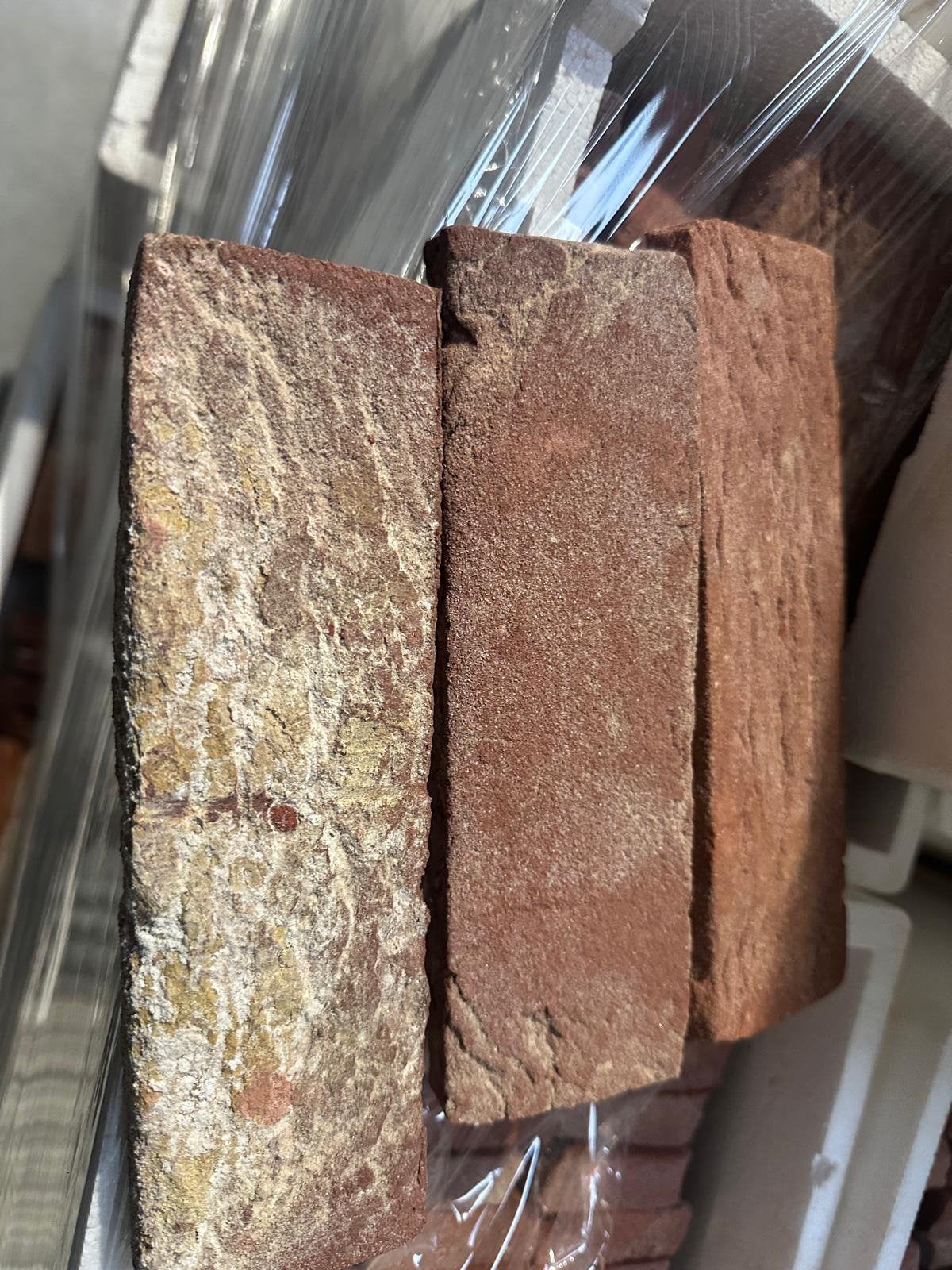 Plaques de briques de 9,5 mètres carrés, Bricolage & Construction, Enlèvement, Neuf, Briques