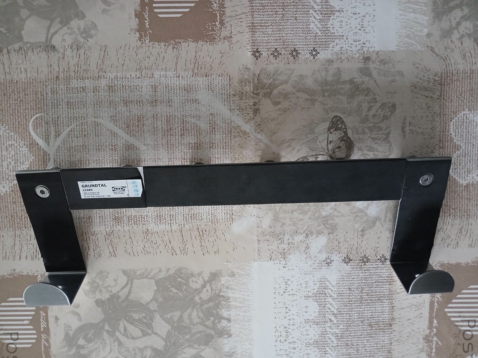 Deurkapstok Ikea Grundtal, Ophalen