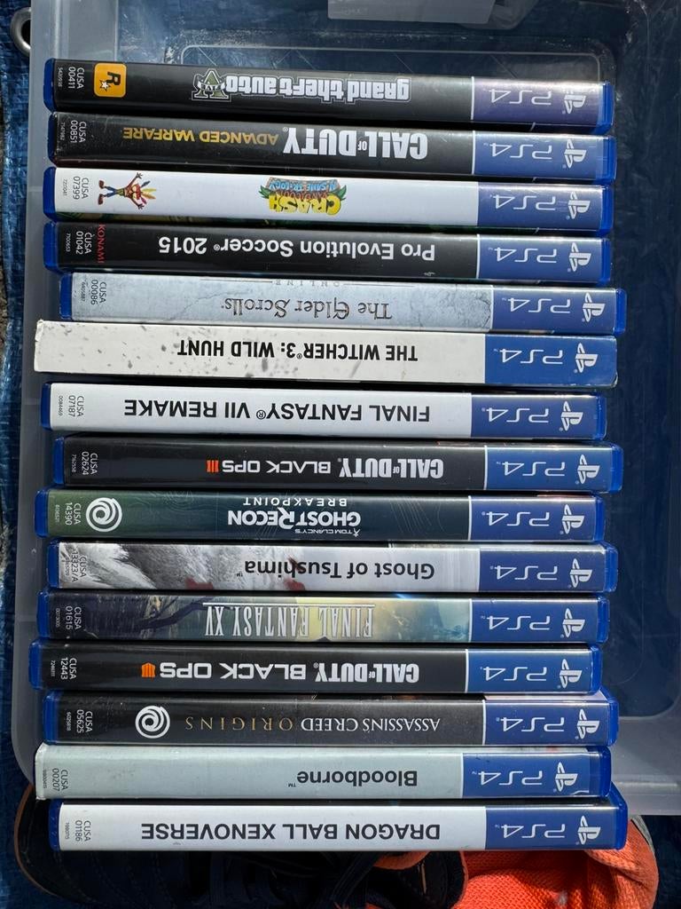 Lot de jeux PS4 / PS3 / PS2, Enlèvement, Utilisé