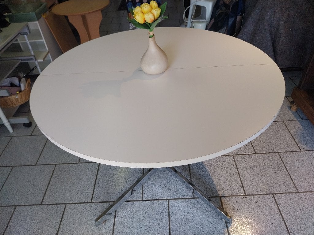 Table ronde extensible, Maison & Meubles, Tables | Tables à manger, 100 à 150 cm, Cinq personnes ou plus, Rond, 100 à 150 cm