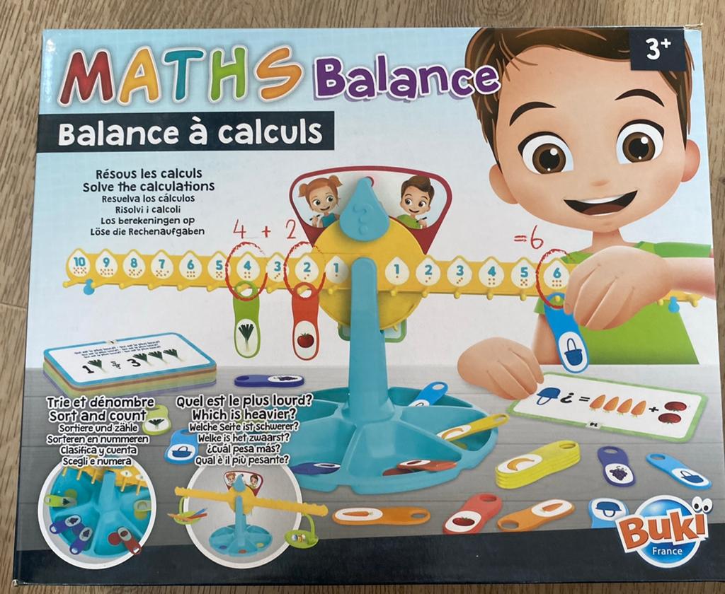 Maths - balance a calculs - buki, Enlèvement, Utilisé, Compter