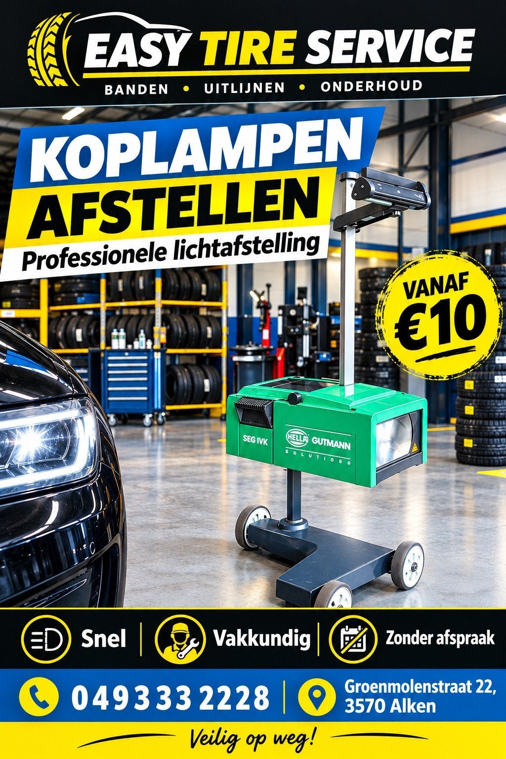 Adres Groenmolenstraat 22Alken 0493 33 22 28, Ophalen of Verzenden