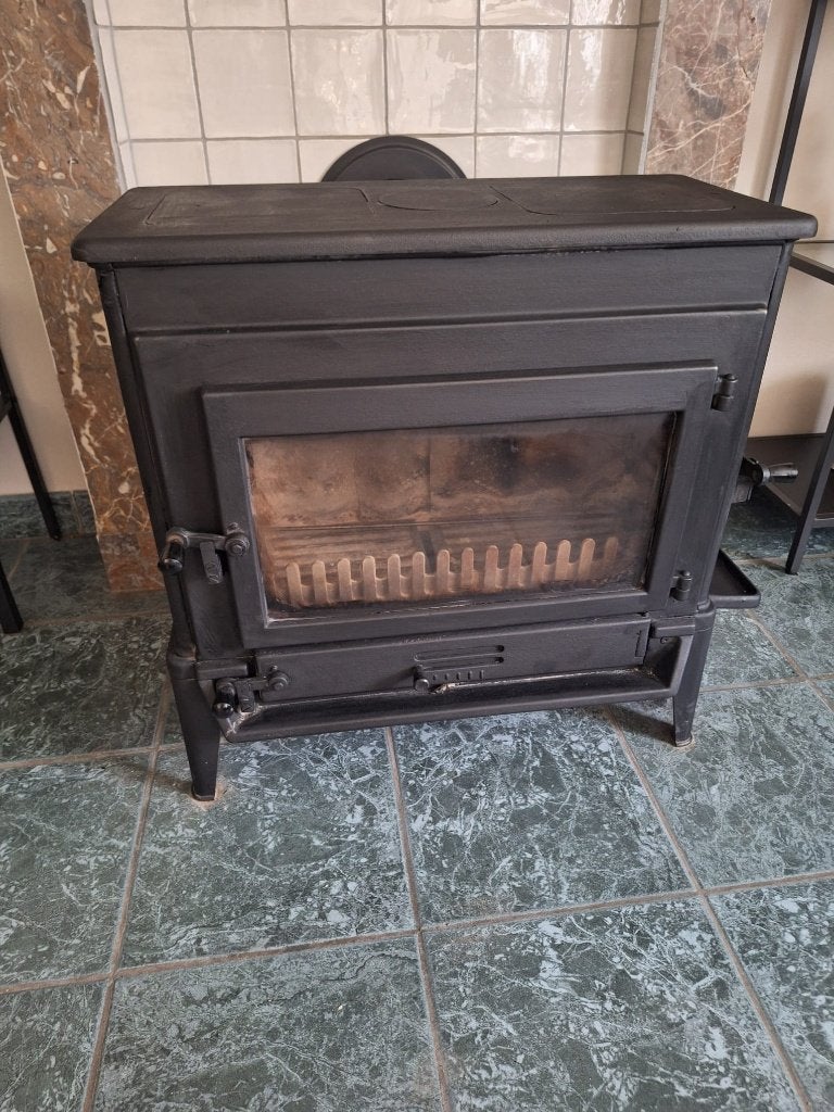 houtkachel Dovre, Huis en Inrichting, Ophalen, Gebruikt, Houtkachel, Vrijstaand
